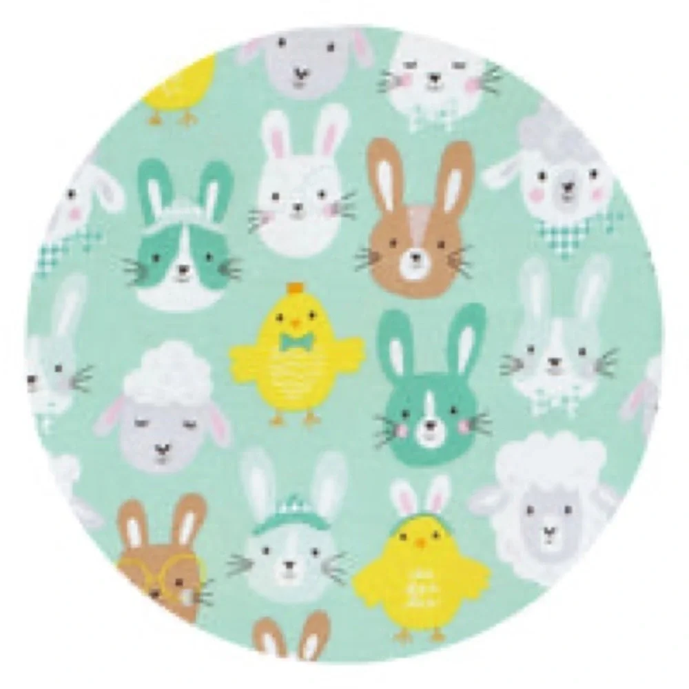 Little Sleepies Pastel Parade Two Piece Pajama Set Boys 2T Girls Bamboo Easter